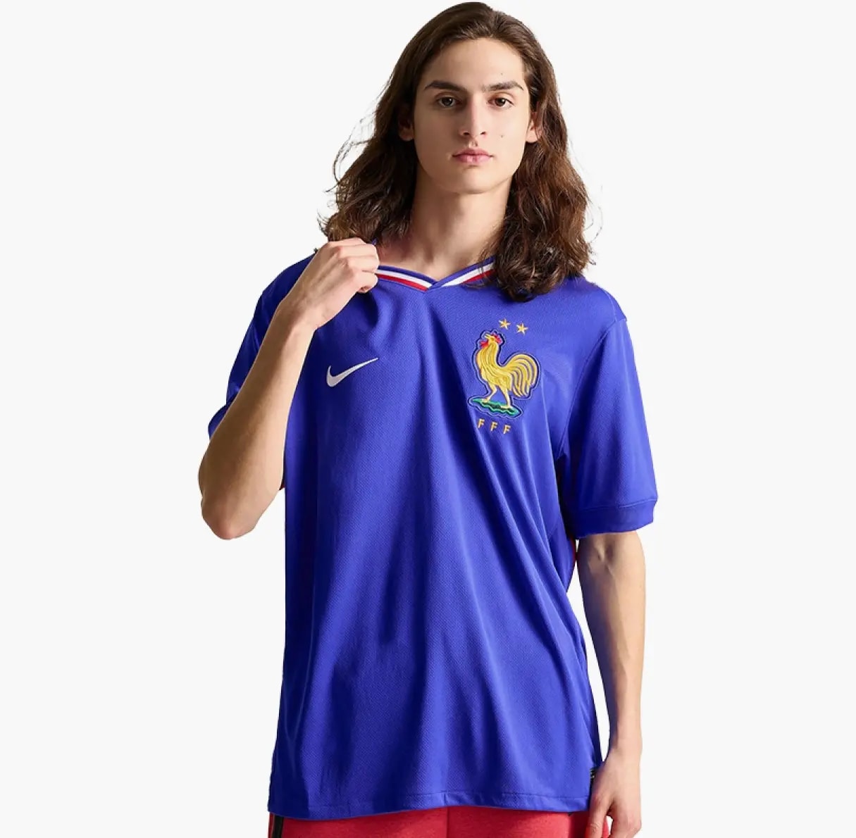 Áo Nike France 2024 Home Jersey 'Blue' FJ1259-452 — ảnh 4