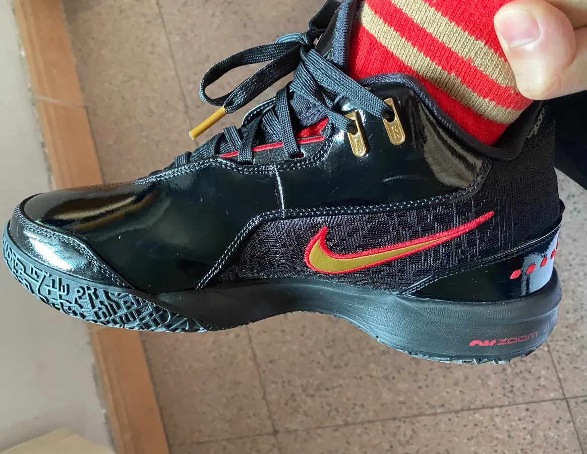 Giày Nike LeBron NXXT Gen AMPD 'Black' FJ1567-001 — ảnh 3