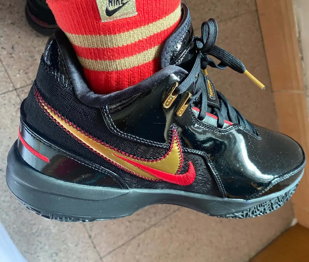 Giày Nike LeBron NXXT Gen AMPD 'Black' FJ1567-001 — ảnh 4