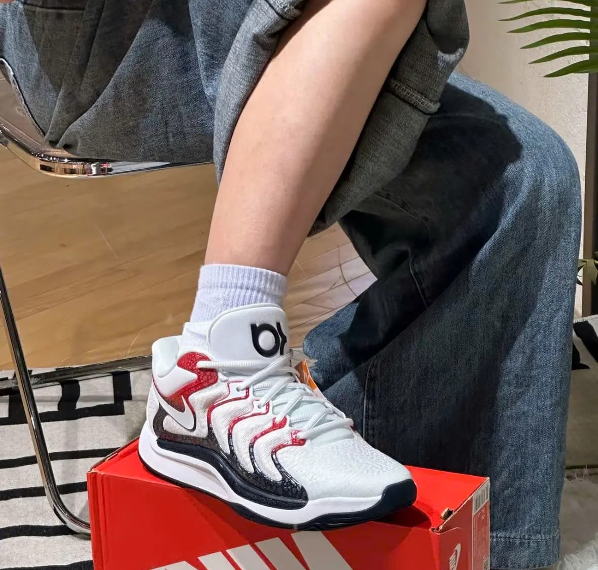Giày Nike KD 17 'USA' FJ9487-101 — ảnh 4