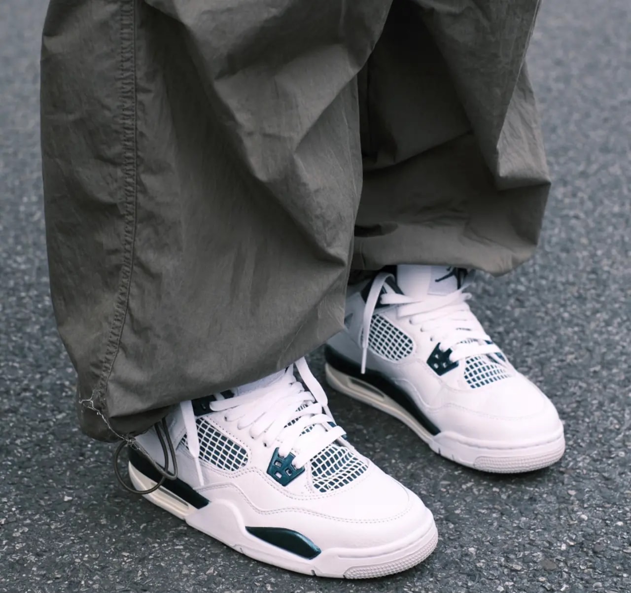 Giày Nike Air Jordan 4 Retro 'Oxidized Green' FQ8213-103 — ảnh 5