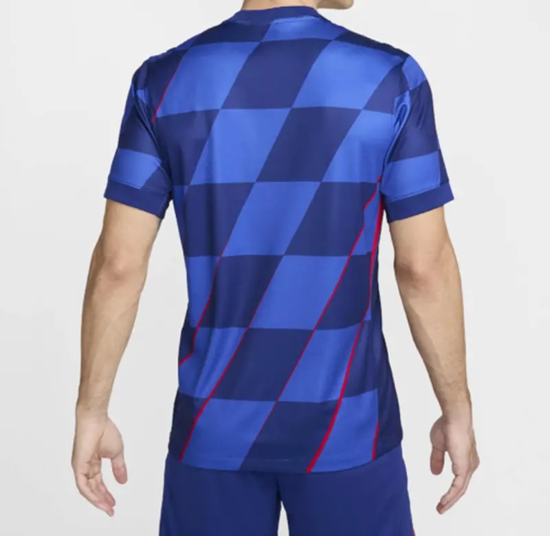 Áo Nike Croatia 2024/25 Away 'Deep Royal' FV1736-405 — ảnh 3
