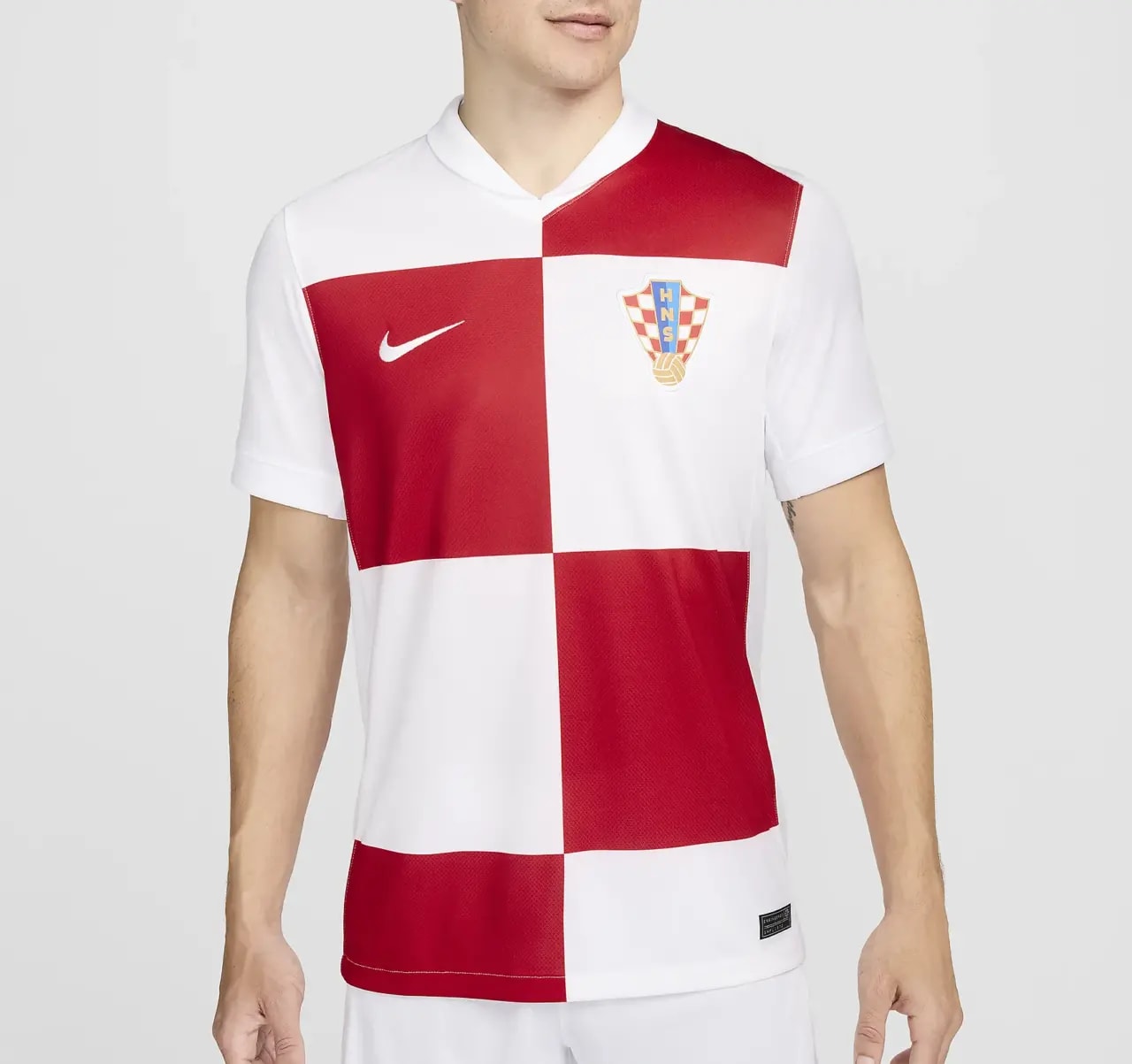Áo Nike Croatia 2024 Home Jersey 'Red White' FV1737-100 — ảnh 2
