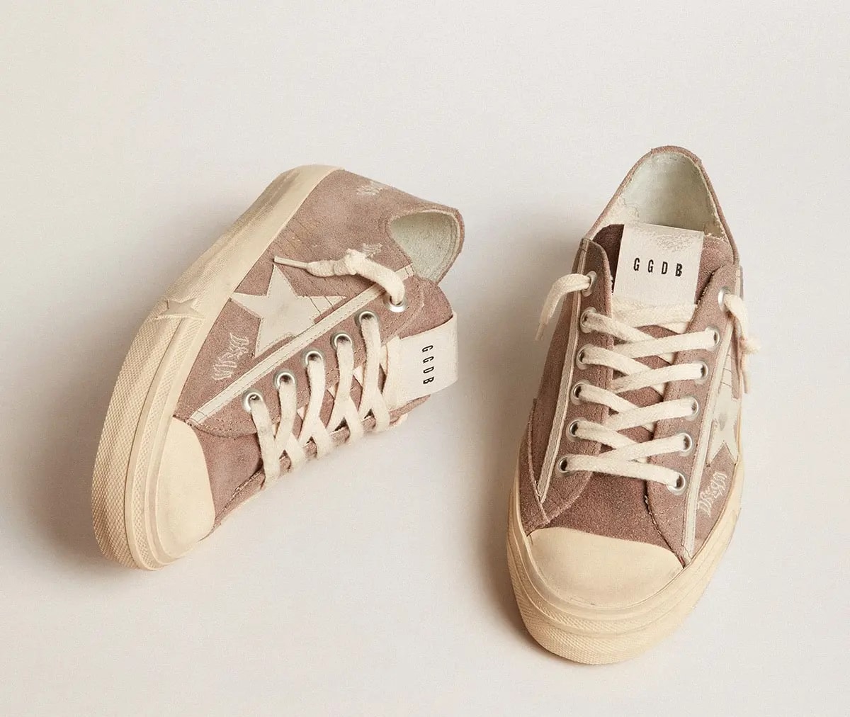 Giày Golden Goose V-Star 'Embroidered Dream' GWF00129-F005902-55597 — ảnh 3