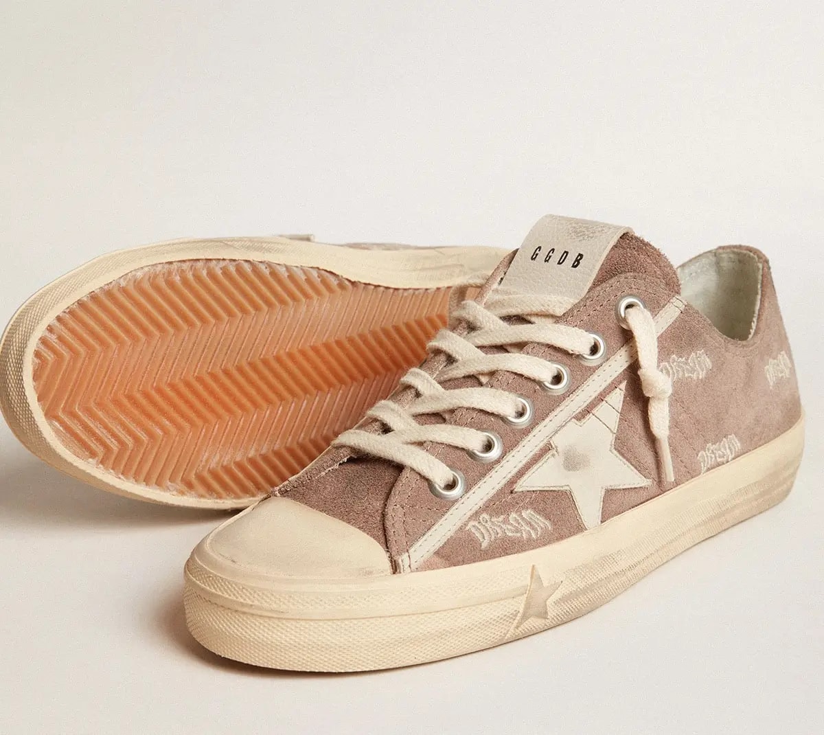 Giày Golden Goose V-Star 'Embroidered Dream' GWF00129-F005902-55597 — ảnh 2