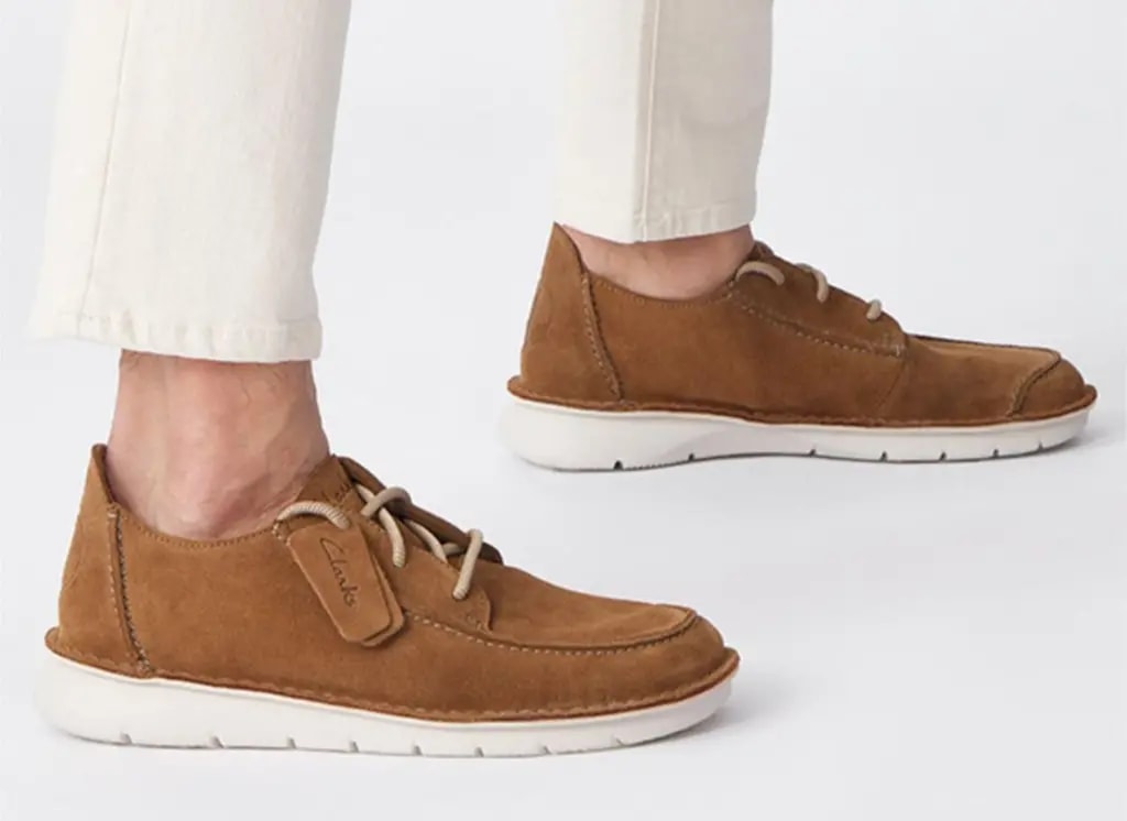 Giày Clarks Casual Men 'Dark Taupe' 261709257 — ảnh 2