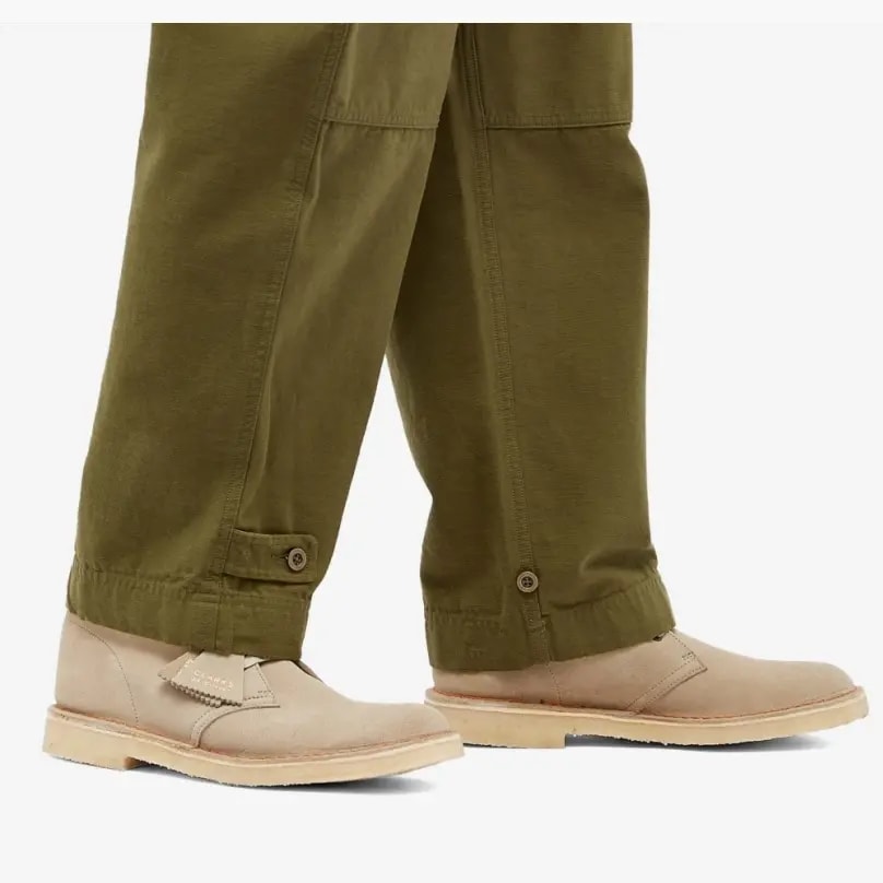 Giày Clarks Desert Boot 'Sand Suede' 26155527 — ảnh 4