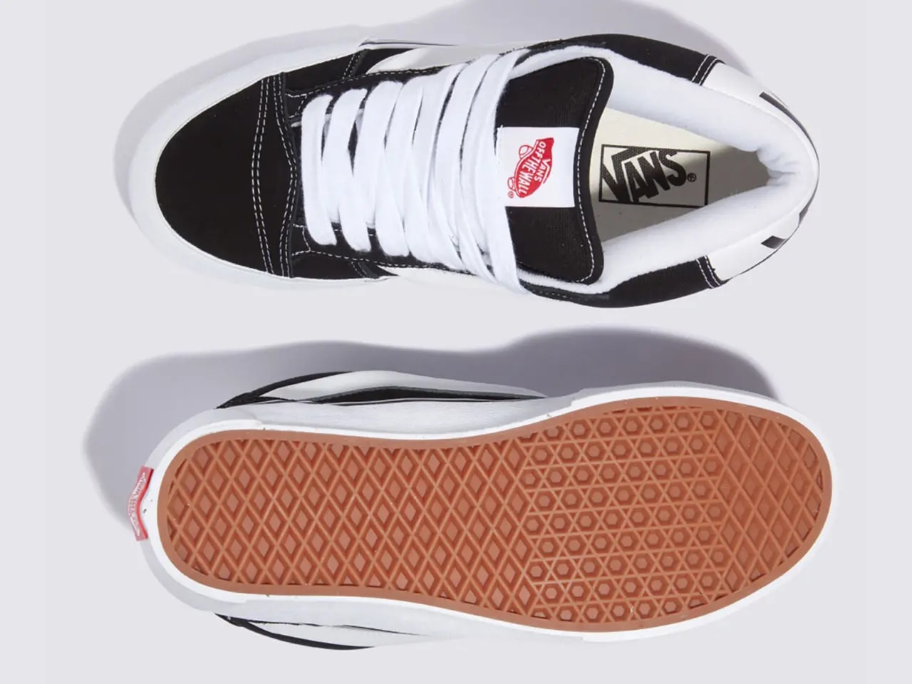 Giày Vans Knu Skool 'Black White' VN000CQ96BT — ảnh 2