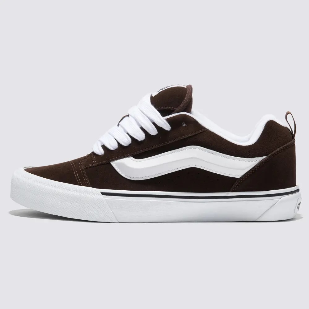 Giày Vans Knu Skool 'Brown White' VN0009QCNWH — ảnh 2