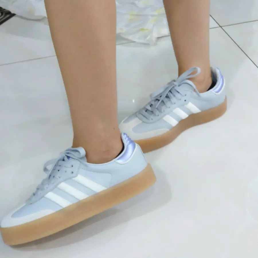 Giày Adidas Sambae 'Halo Blue Spark Metallic' IG1953 — ảnh 5