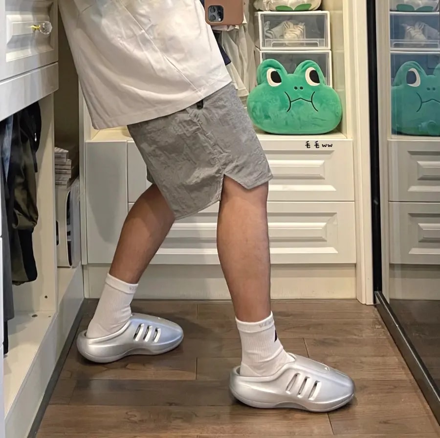 Giày Adidas Adifom Mule IIInfinity 'Silver' IH2814 — ảnh 3