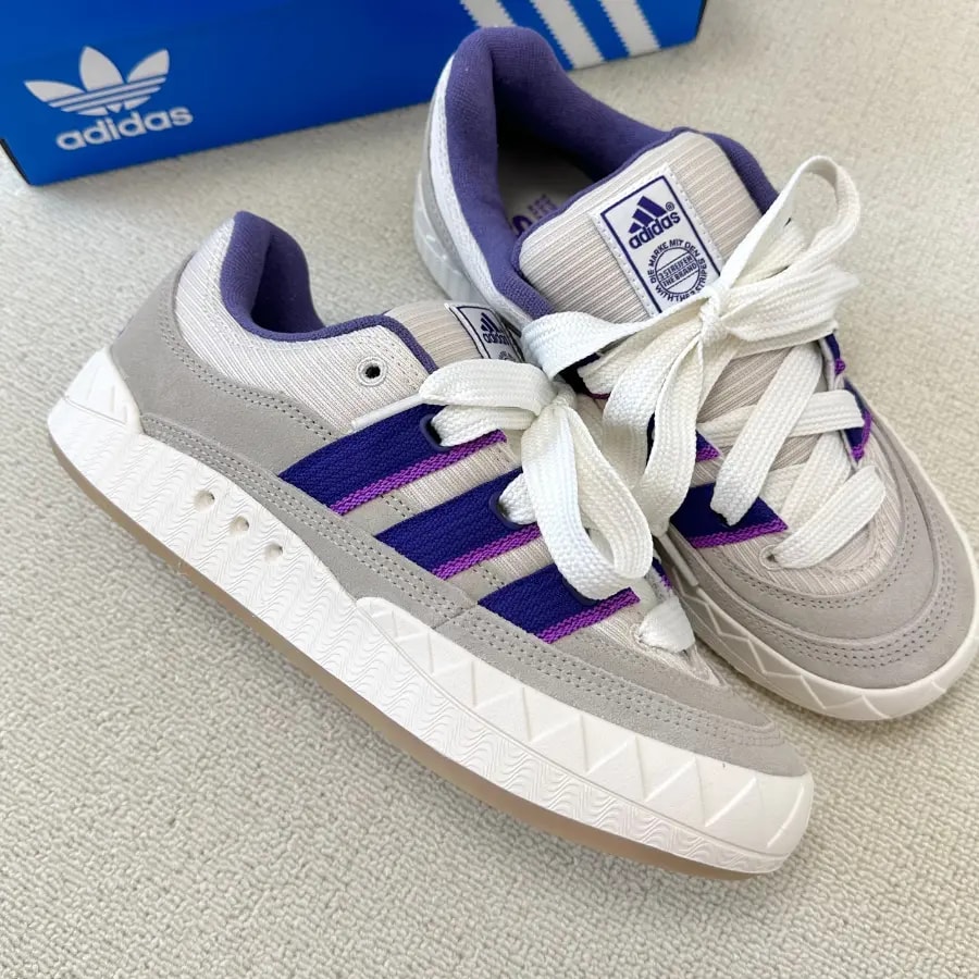 Giày Adidas Adimatic 'Beige Blue' IH3266 — ảnh 2