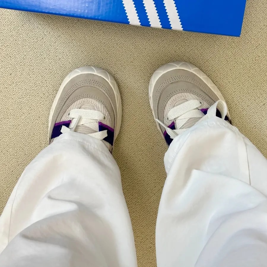 Giày Adidas Adimatic 'Beige Blue' IH3266 — ảnh 4