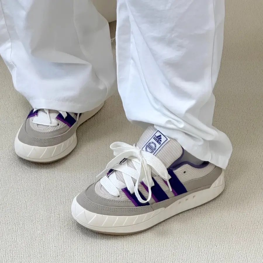 Giày Adidas Adimatic 'Beige Blue' IH3266 — ảnh 5