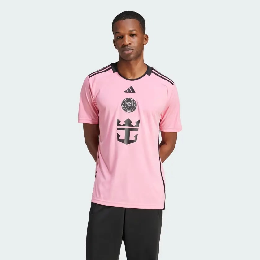 Áo Adidas Inter Miami CF 24/25 Messi Home Jersey 'Pink' JE9741 — ảnh 2