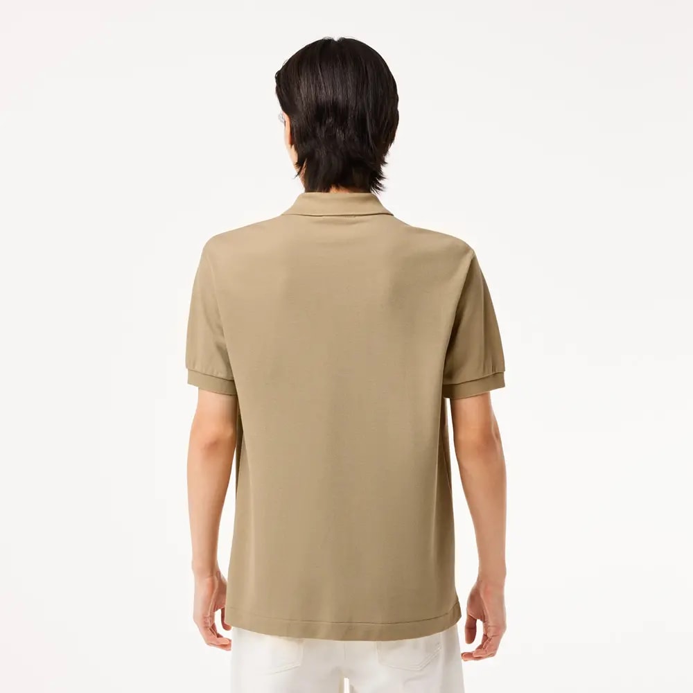 Áo Lacoste Classic Polo Shirt 'Beige' L1212-CB8 — ảnh 4