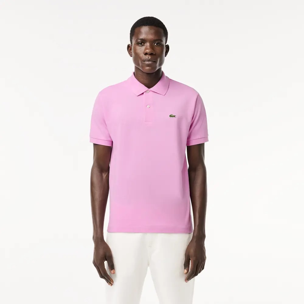 Áo Lacoste Classic Petit Piqué Cotton 'Pink' L1212-51-IXV — ảnh 3