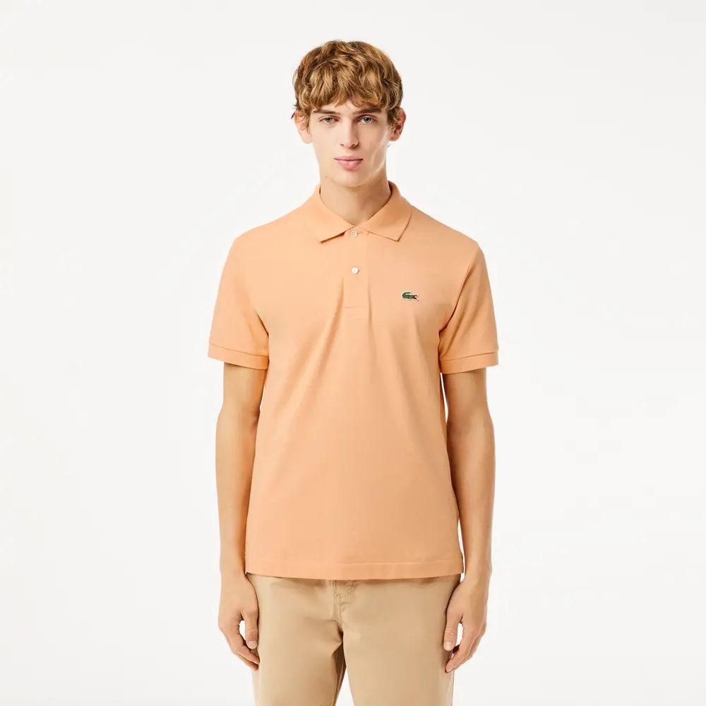 Áo Lacoste Petit Piqué Cotton 'Light Orange' L1212-51-IXY — ảnh 3