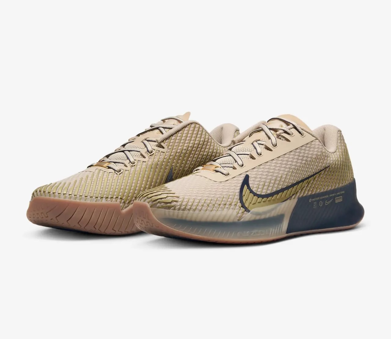 Giày Nike Court Vapor 11 Premium 'Metallic Gold' FN4735-101 — ảnh 5