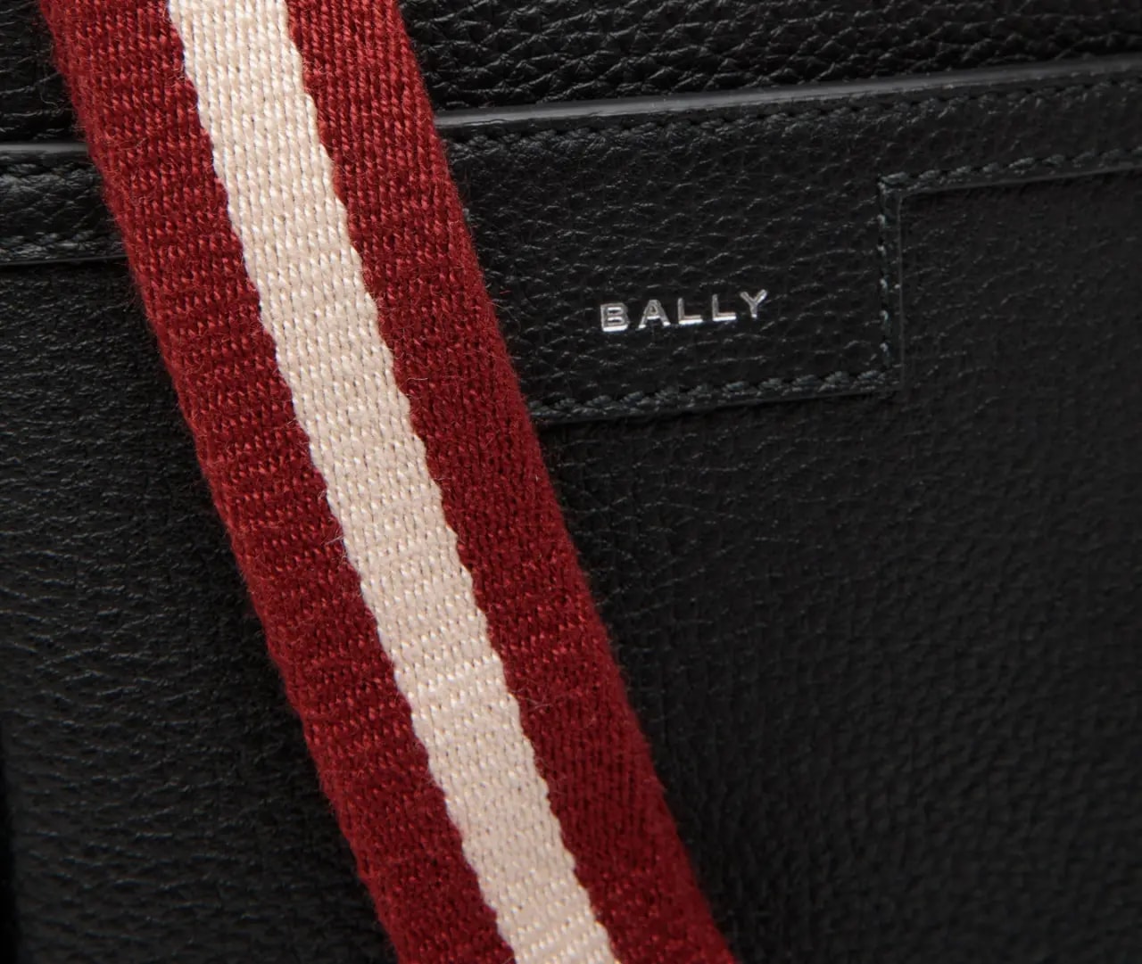 Túi Bally Code Crossbody Bag 'Black' 6306392 — ảnh 3
