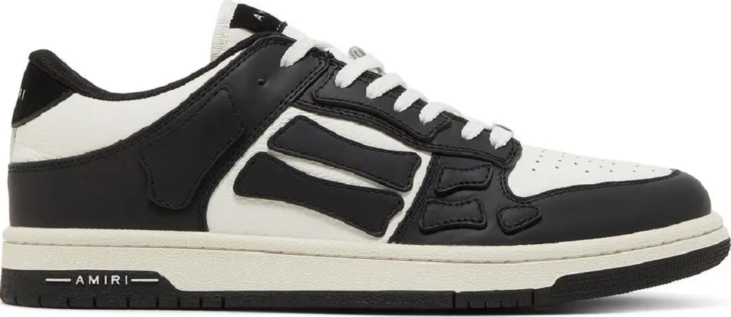 Giày Amiri Skel Top Low 'Black White' PF22MFS003-004 — kich-thuoc: 40