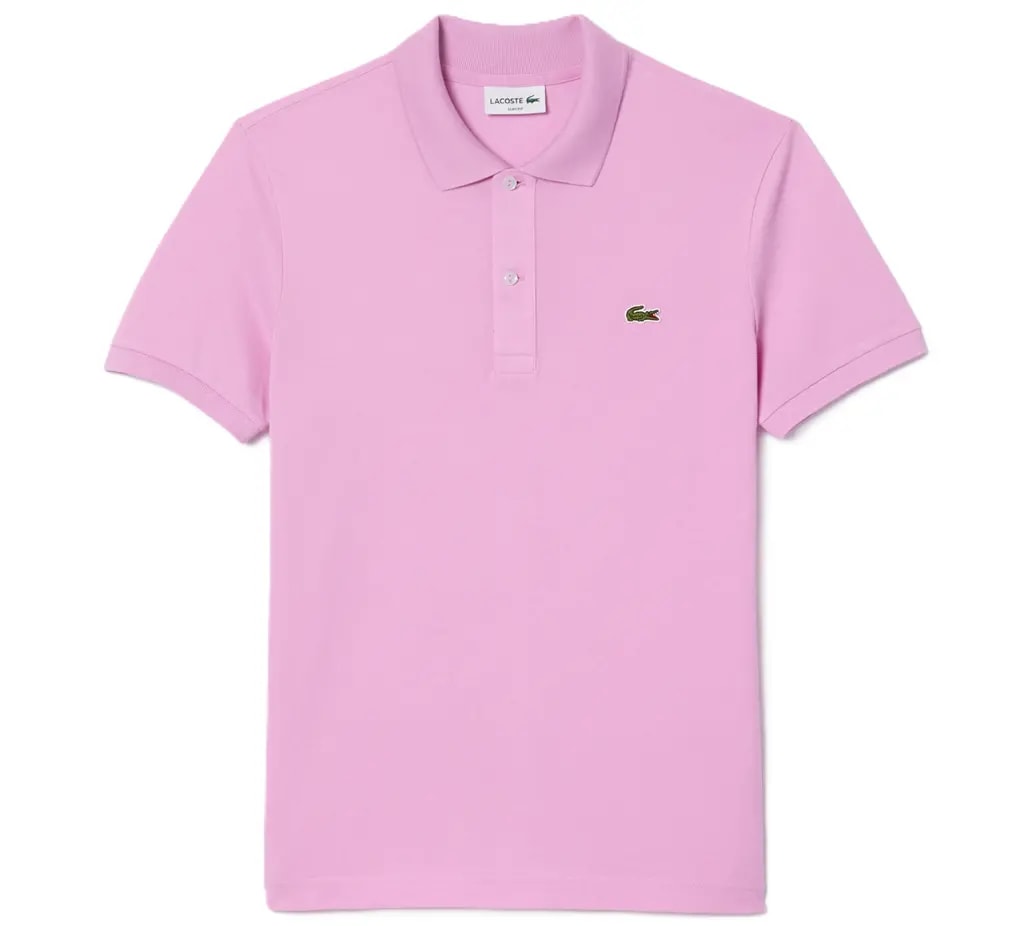 Áo Lacoste Slim Fit Polo 'Pink' PH4012-51-IXV — kich-thuoc: L
