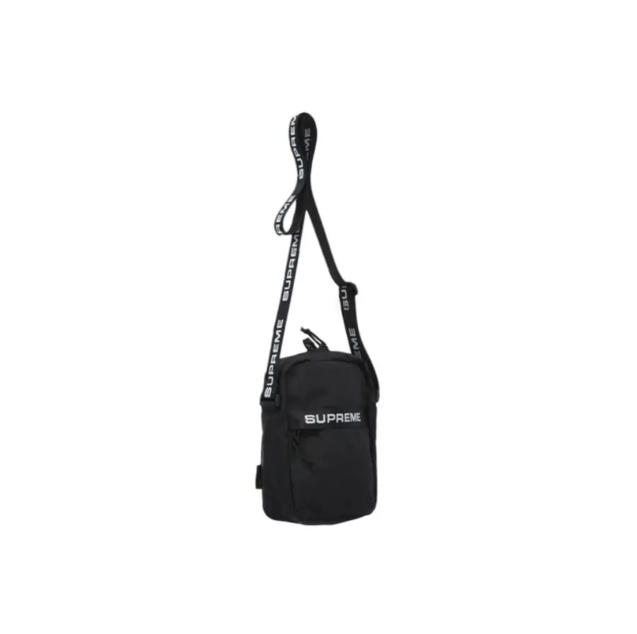 Túi Nike Supreme Shoulder Bag Fw22 'Black' SUP-FW22-101 — ảnh 3