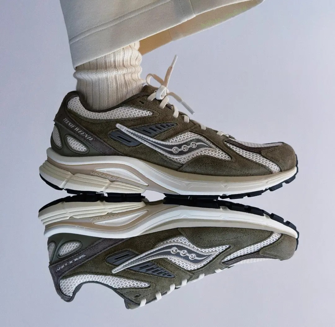 Giày Saucony Kinvara 4 Re x Teenie Weenie 'Olive' S79052-10 — ảnh 3