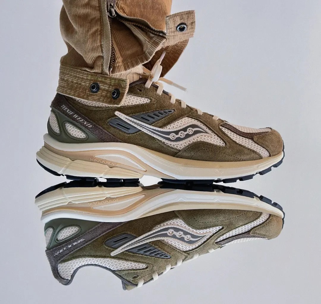 Giày Saucony Kinvara 4 Re x Teenie Weenie 'Olive' S79052-10 — ảnh 2