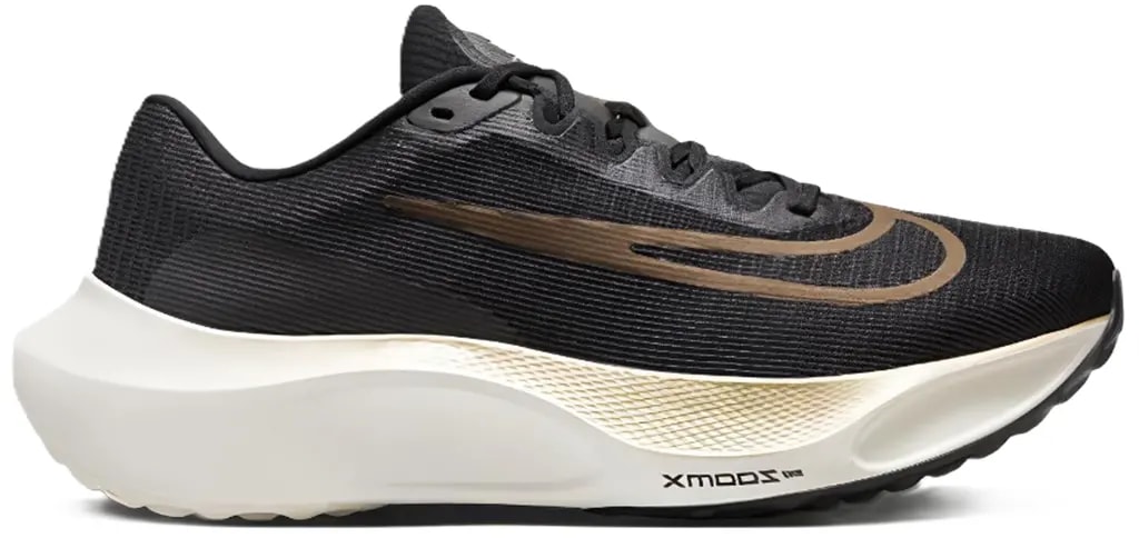 Giày Nike Zoom Fly 5 'Black Metallic Gold Grain' DM8968-002 — kich-thuoc: 41
