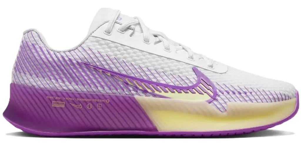 Giày Nike Court Air Zoom Vapor 11 HC 'White Citron Tint' DR6965-101 — kich-thuoc: 37.5