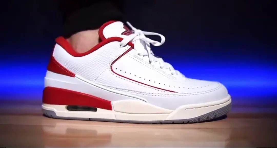 Giày Nike Air Jordan 2/3 'White Varsity Red' FD0383-161 — ảnh 2