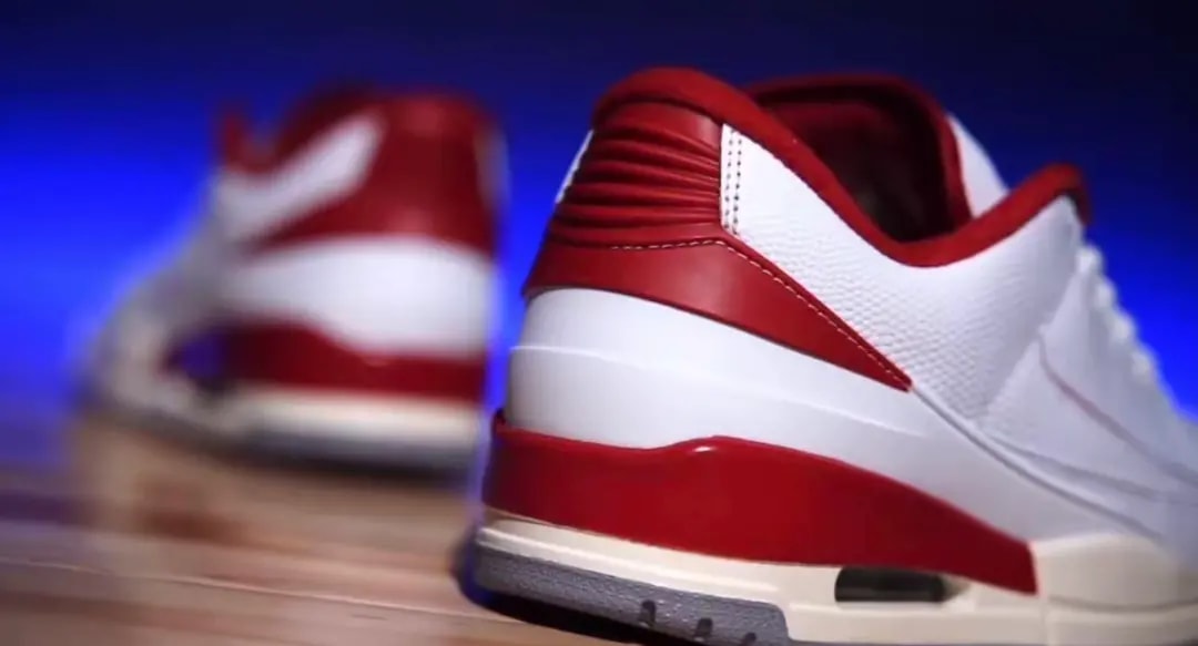 Giày Nike Air Jordan 2/3 'White Varsity Red' FD0383-161 — ảnh 5