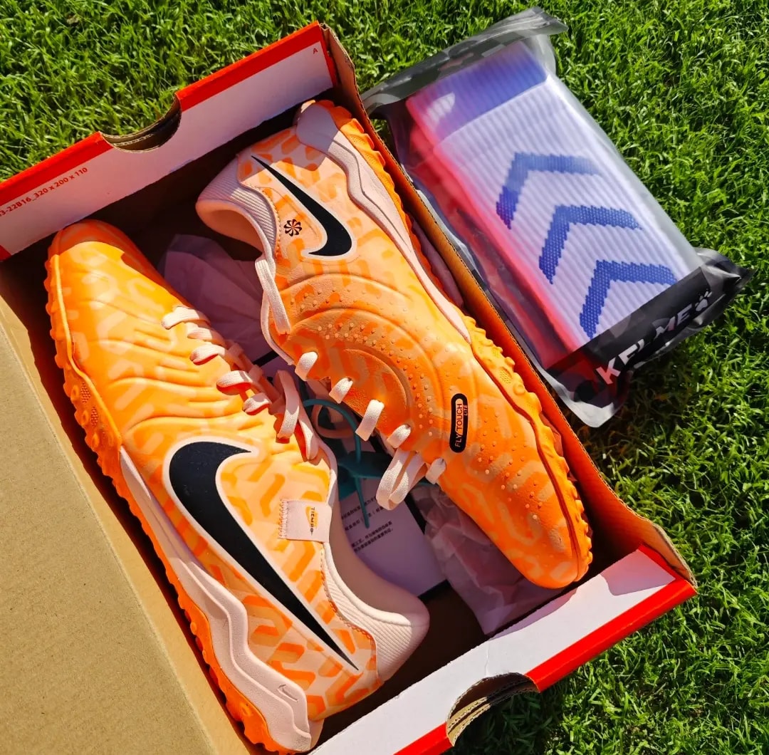Giày Nike Tiempo 10 Legend Academy TF 'Orange' DZ3178-800 — ảnh 3