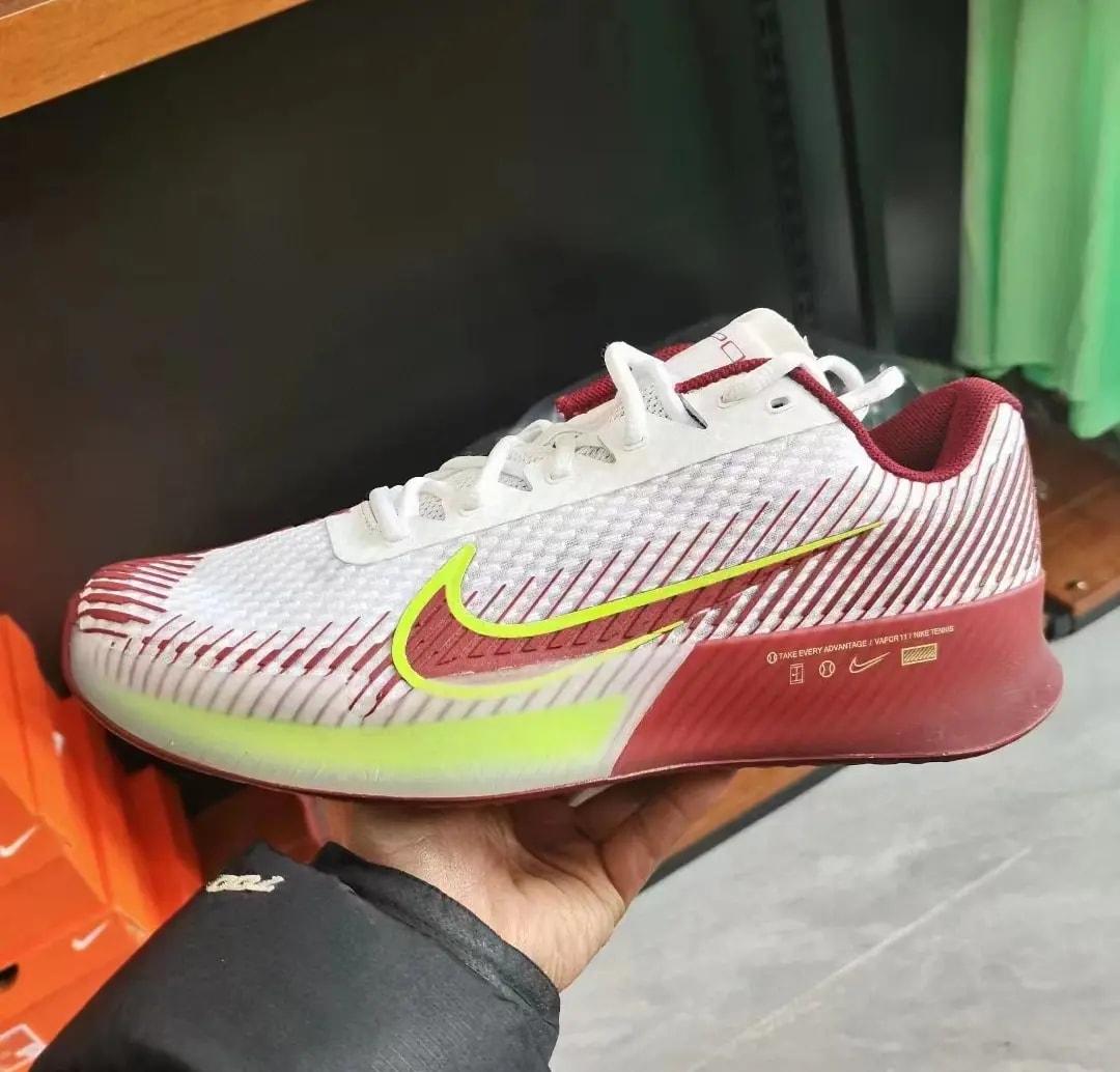 Giày Nike Court Air Zoom Vapor 11 'White Team Red' DR6966-104 — ảnh 2