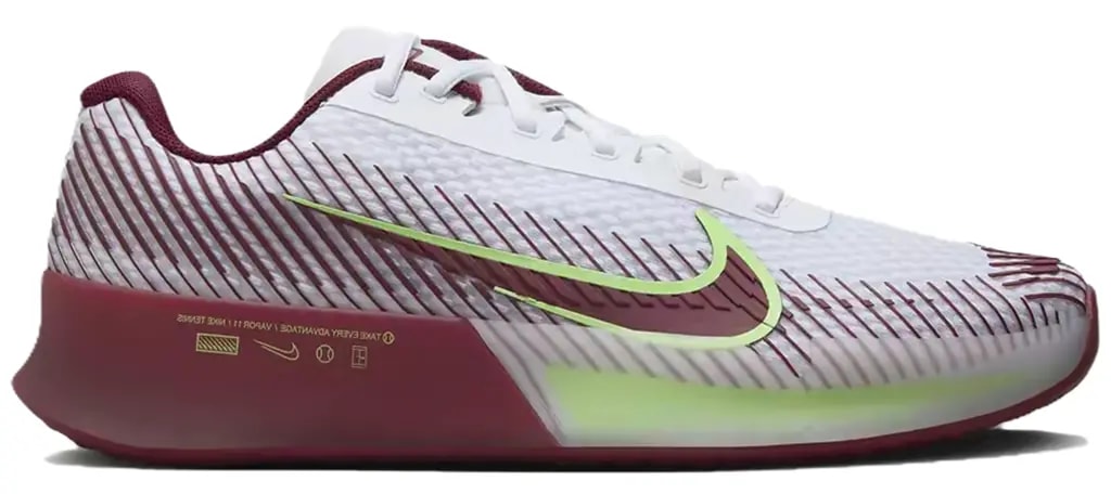 Giày Nike Court Air Zoom Vapor 11 'White Team Red' DR6966-104 — kich-thuoc: 42