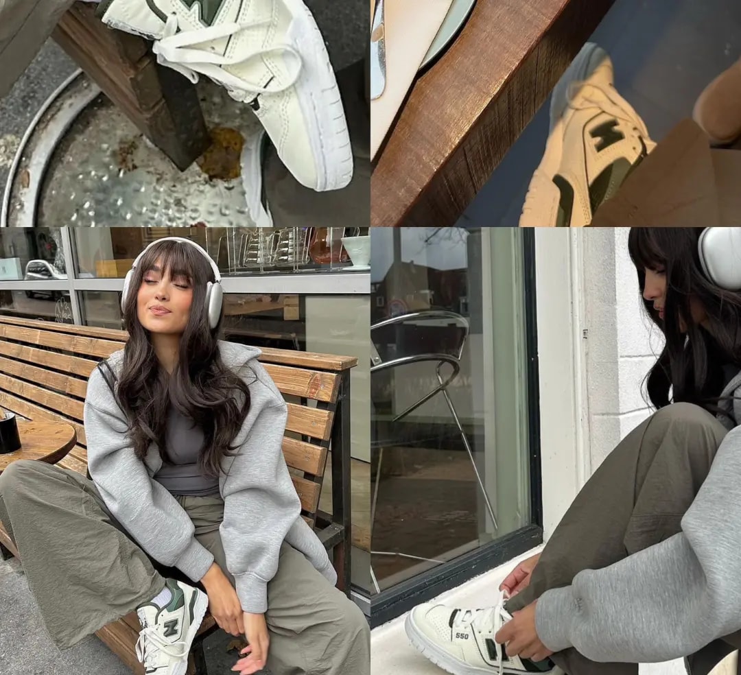 Giày New Balance 550 'Angora Green' BBW550DI — ảnh 3