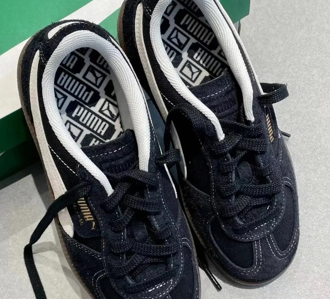 Giày Puma Palermo Vintage 'Black' 396841-04 — ảnh 3