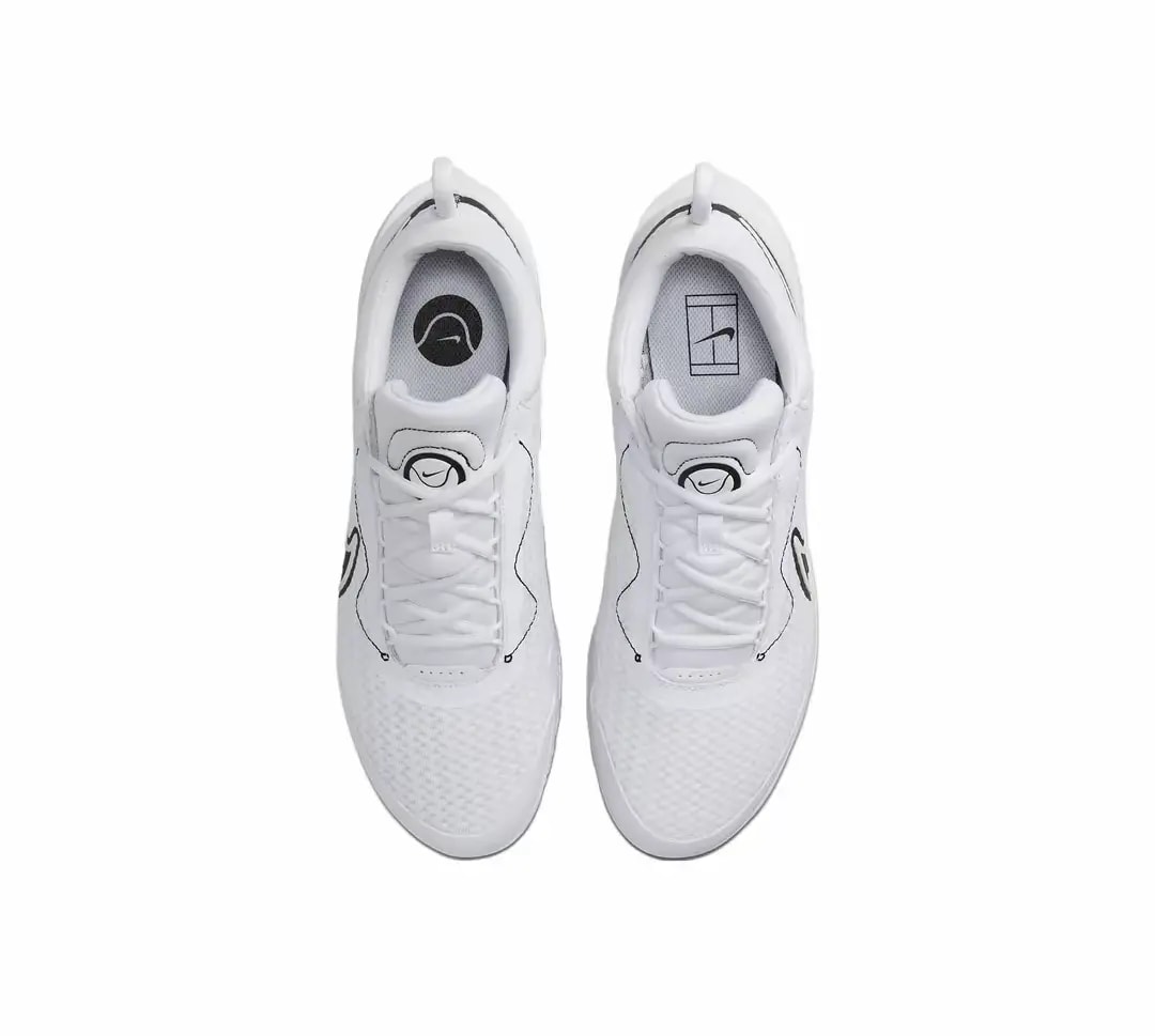 Giày Nike Court Zoom Pro HC 'White Black' DV3278-102 — ảnh 4