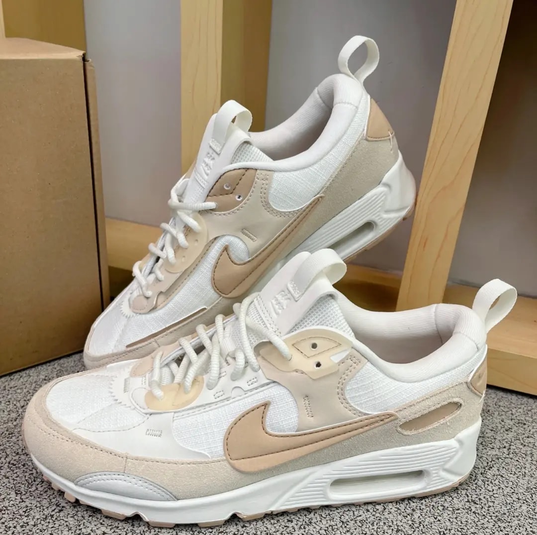 Giày Nike Air Max 90 Futura 'Beige White' DV7190-100 — ảnh 4
