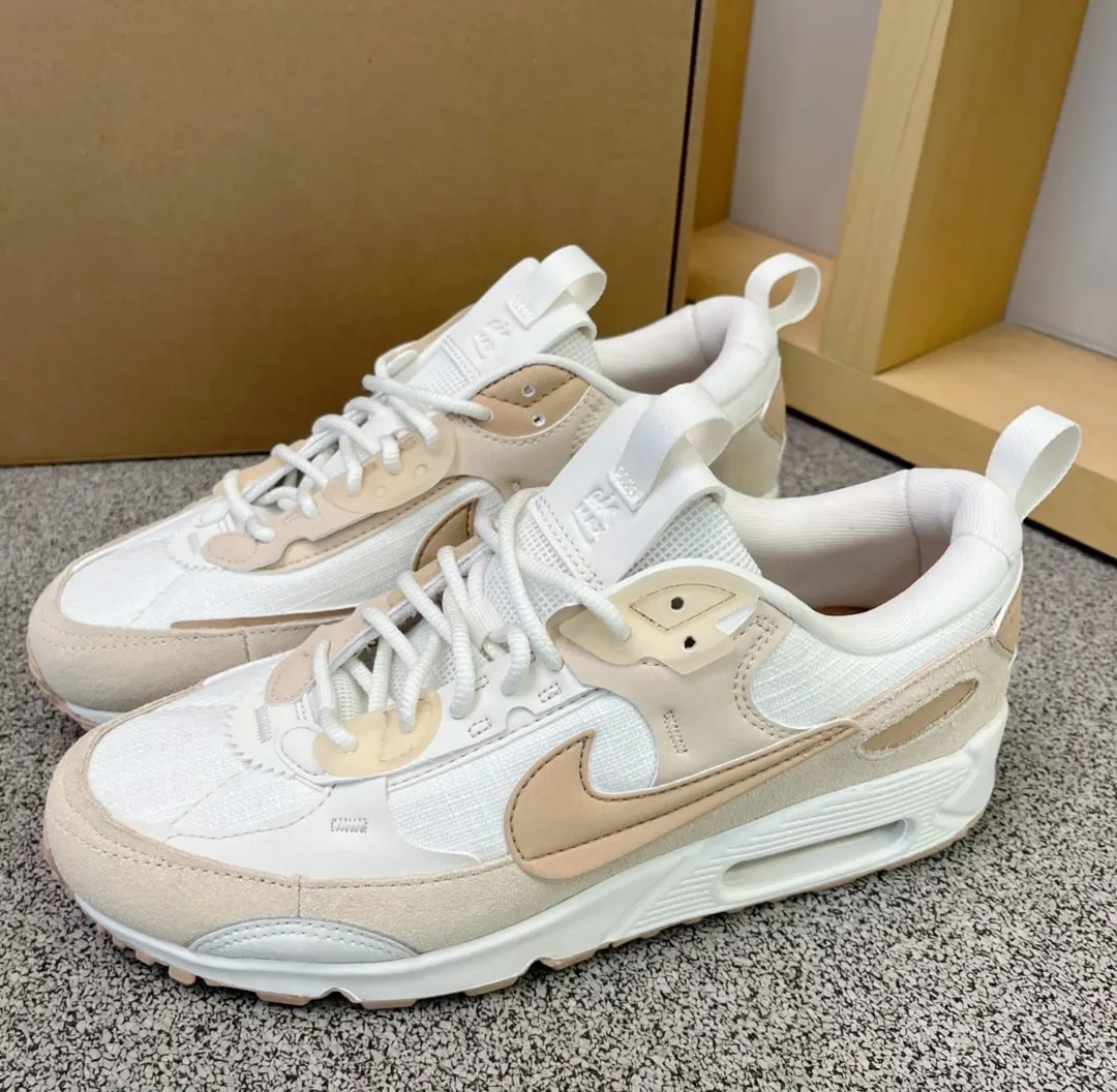Giày Nike Air Max 90 Futura 'Beige White' DV7190-100 — ảnh 3