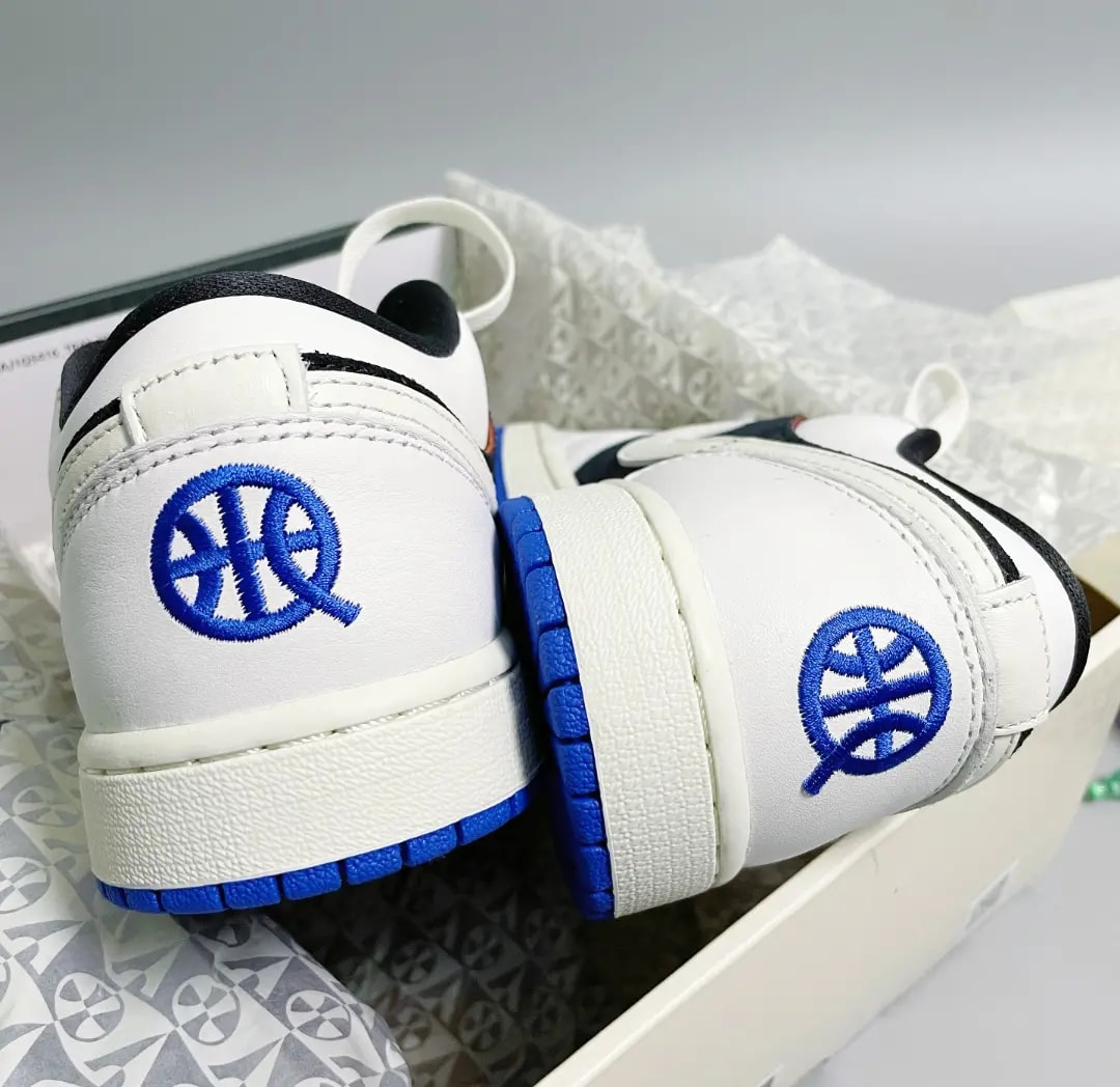 Giày Nike Air Jordan 1 Low 'Quai 54' HQ0764-001 — ảnh 4