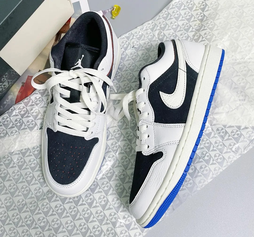 Giày Nike Air Jordan 1 Low 'Quai 54' HQ0764-001 — ảnh 2