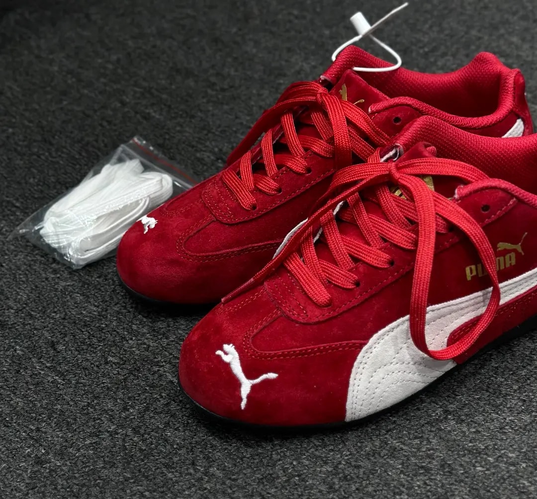 Giày Puma Speedcat OG 'Red White' 398846-02 — ảnh 5