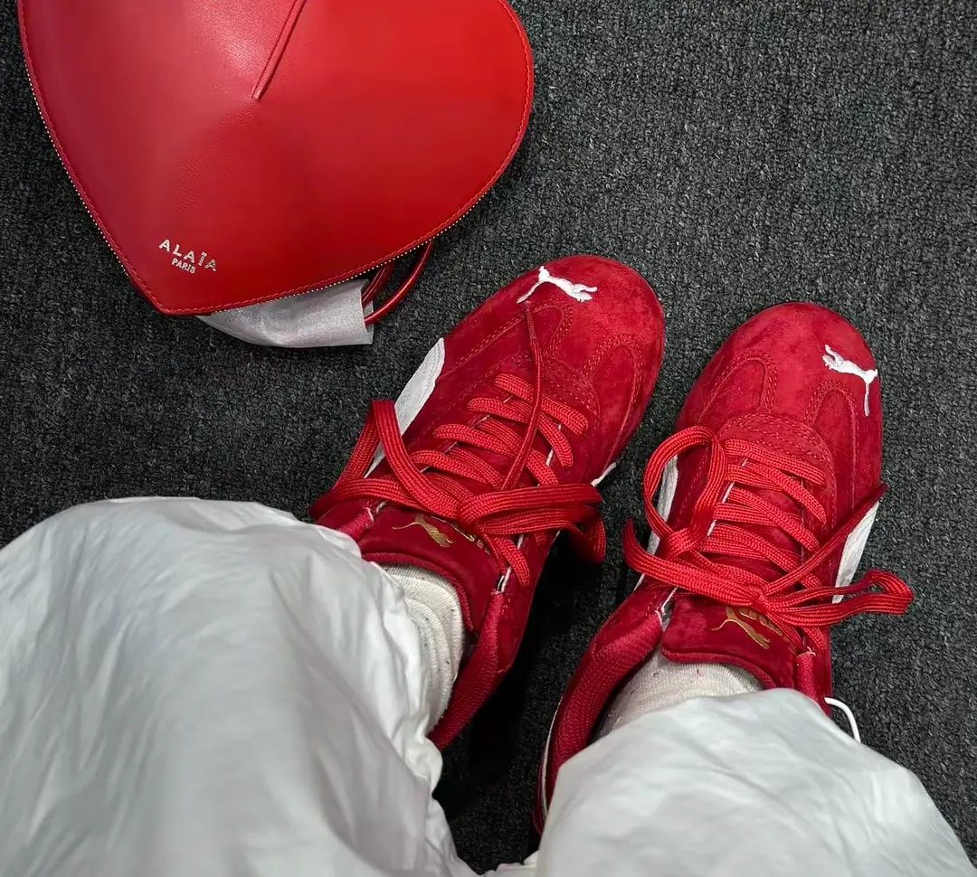 Giày Puma Speedcat OG 'Red White' 398846-02 — ảnh 3