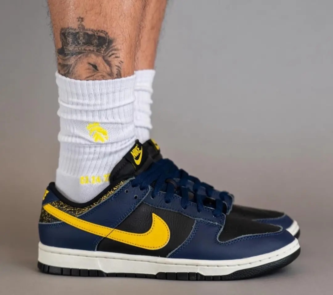 Giày Nike Dunk Low 'Vintage Michigan' FZ4014-010 — ảnh 2