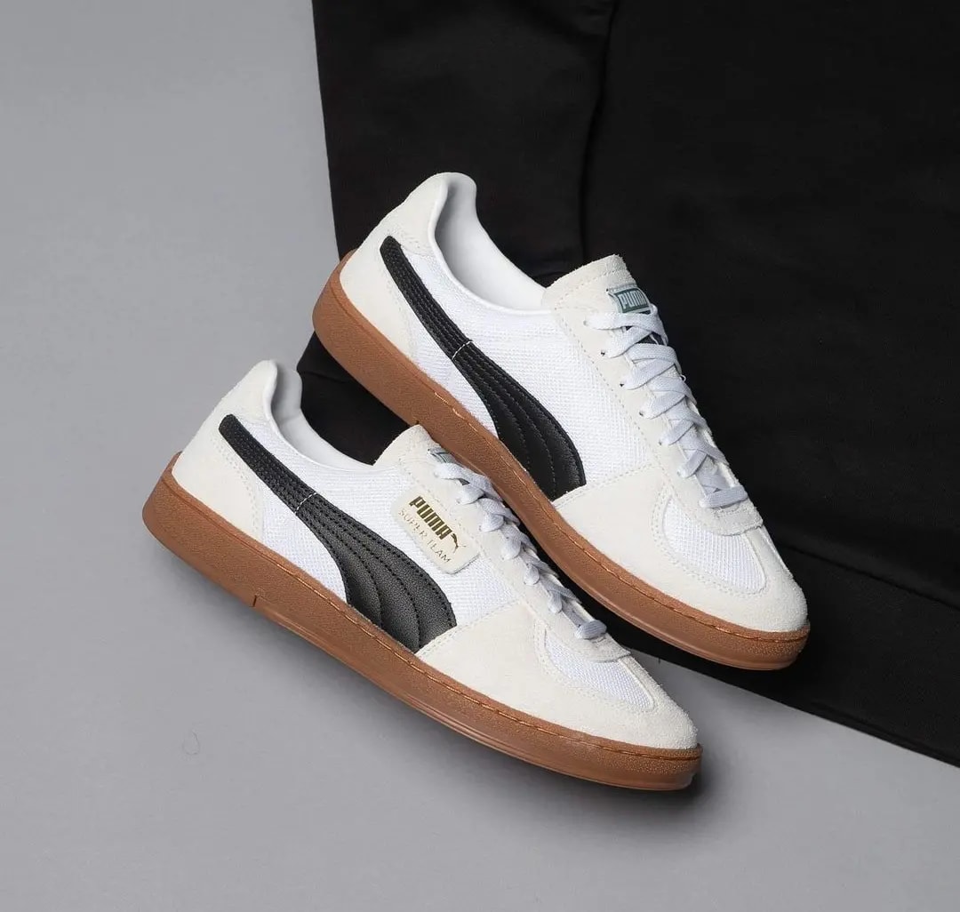 Giày Puma Super Team OG 'White Black Gum' 390424-09 — ảnh 3