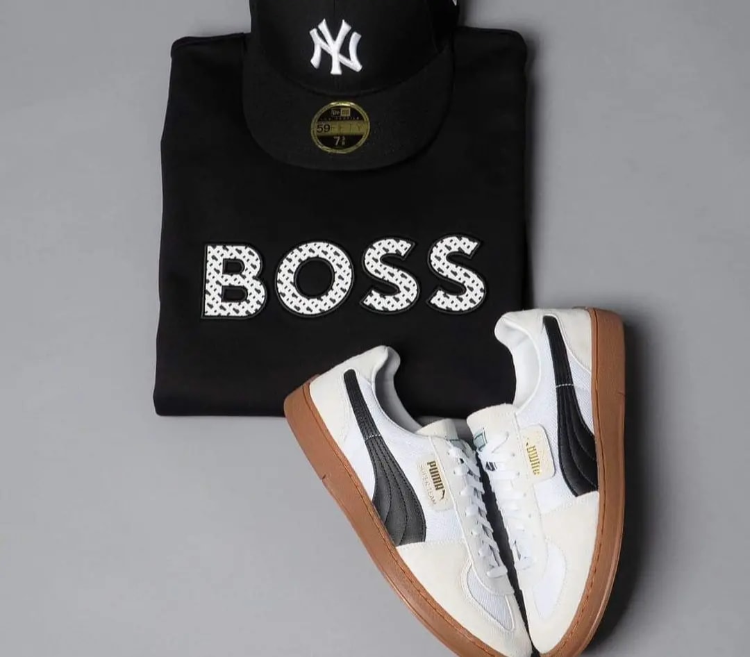 Giày Puma Super Team OG 'White Black Gum' 390424-09 — ảnh 2