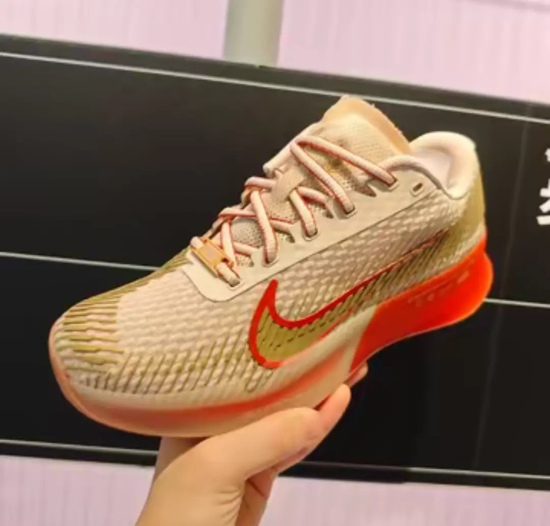 Giày Nike Court Air Zoom Vapor 11 Premium 'Medium Brown' FQ3165-103 — ảnh 5