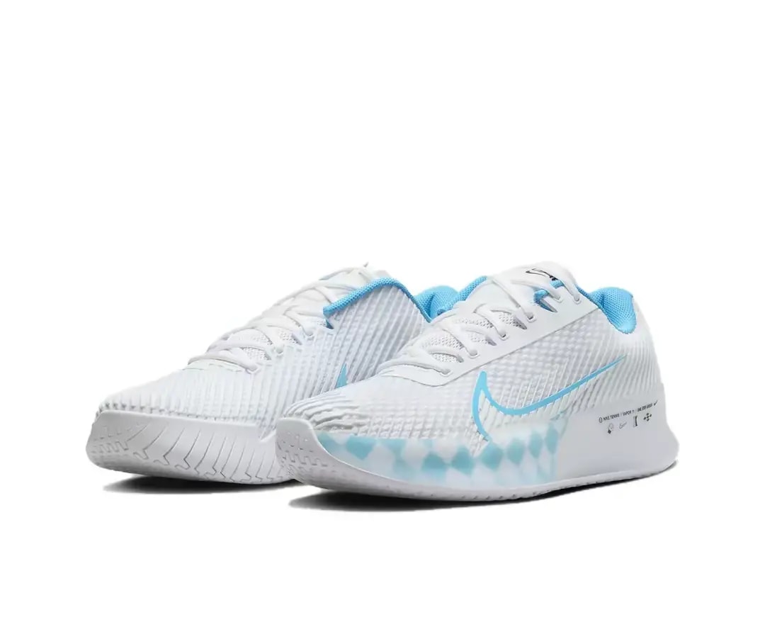 Giày Nike Court Vapor 11 Carlos Alcaraz PE 'White Blue' HQ1654-100 — ảnh 4
